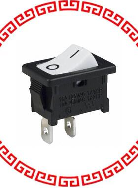 DA102J11S215PQF SWITCH ROCKER SPST 16A 125V