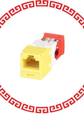 CJ5E88TGYL CATEGORY 5E, RJ45, 8-POSITION, 8