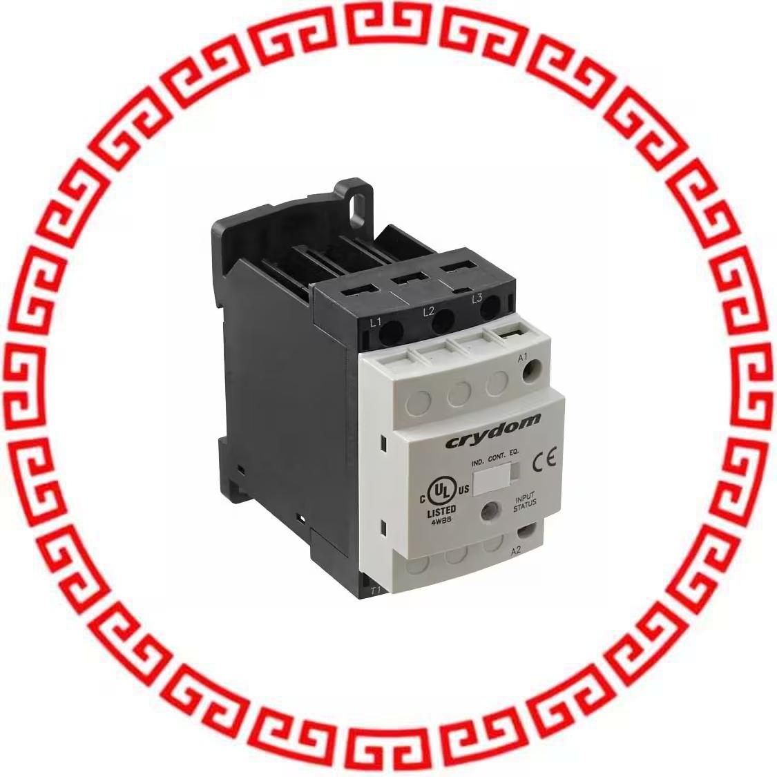 DRC3P48B400R 480V 5A 120VAC NO AUX RN 3L