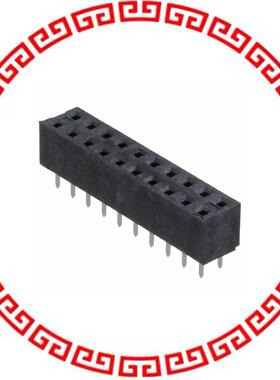 791077209 CONN RCPT VERT DUAL 20CKT