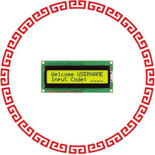 NHD-0216PZ-FL-YBW LCD MOD CHAR 2X16 Y/G TRANSFL