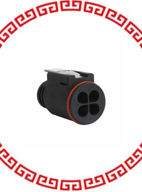 UTL6103G1S CONN PLUG HSNG F/M 4POS INLINE