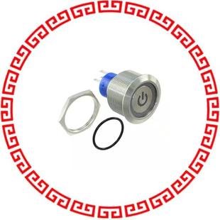 AV2521M524Q04 DPST PUSHBUTTON 250V SWITCH