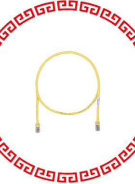 UTPSP14YLY COPPER PATCH CORD, CAT 6, YELLOW