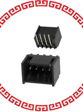 2-644803-4 CONN HEADER RTANG 4POS .100 TIN