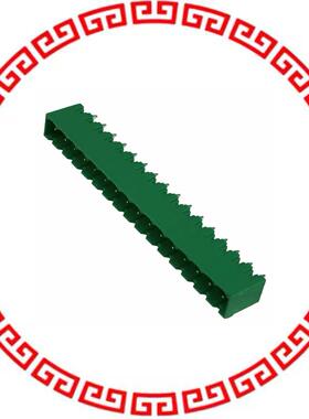 OQ1671500000G TERM BLOCK HDR 16POS VERT 5MM