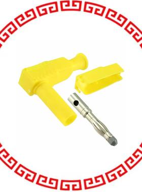 CT3203-4 DIY 4MM SHTH RA PLUG - YELLOW