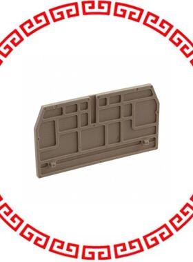 1608830000 ENDPLATE 1.5MM WM BEIGE ZDU 6