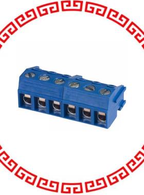 OSTTH060160 TERM BLOCK PLUG 6POS 90DEG 5MM