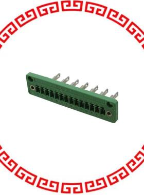 1829455 TERM BLK HEADER 14POS GREEN