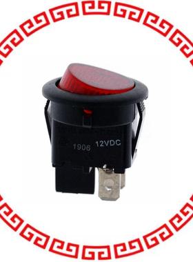 RRA22H3BBRHN SWITCH ROCKER SPST 10A 125V