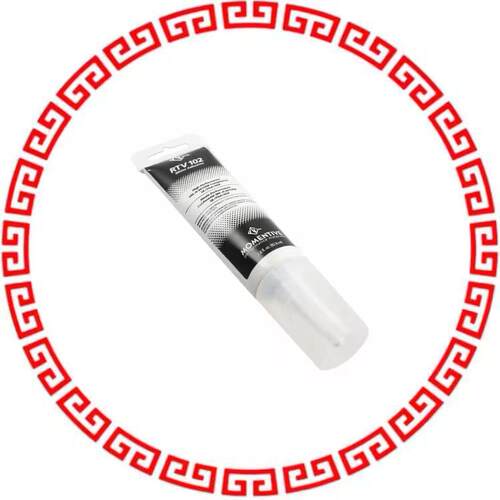 RTV102-85ML ADHESIVE SEALANT SIL WHITE PASTE