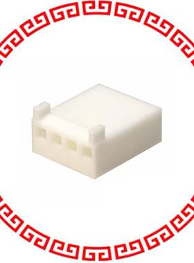 22013047 CONN HOUS 4POS .100 W/RAMP/RIB