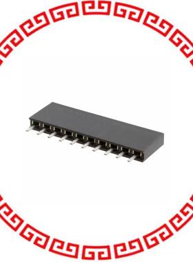 M20-7821042 10-WAY SIL VERT SOCKET L/FREE