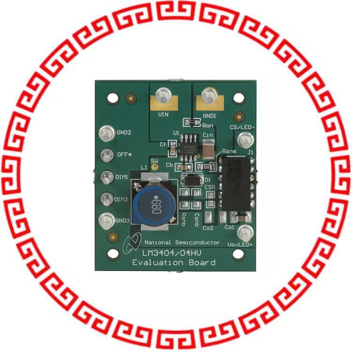 LM3404EVAL/NOPB BOARD EVALUATION LM3404
