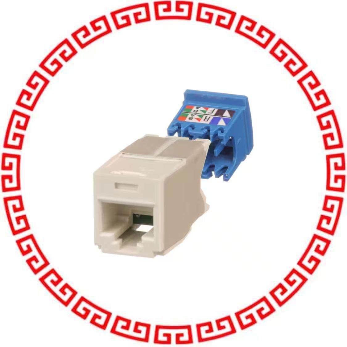 CJ6X88TGIW THE CATEGORY 6A, RJ45, 8-POSITIO
