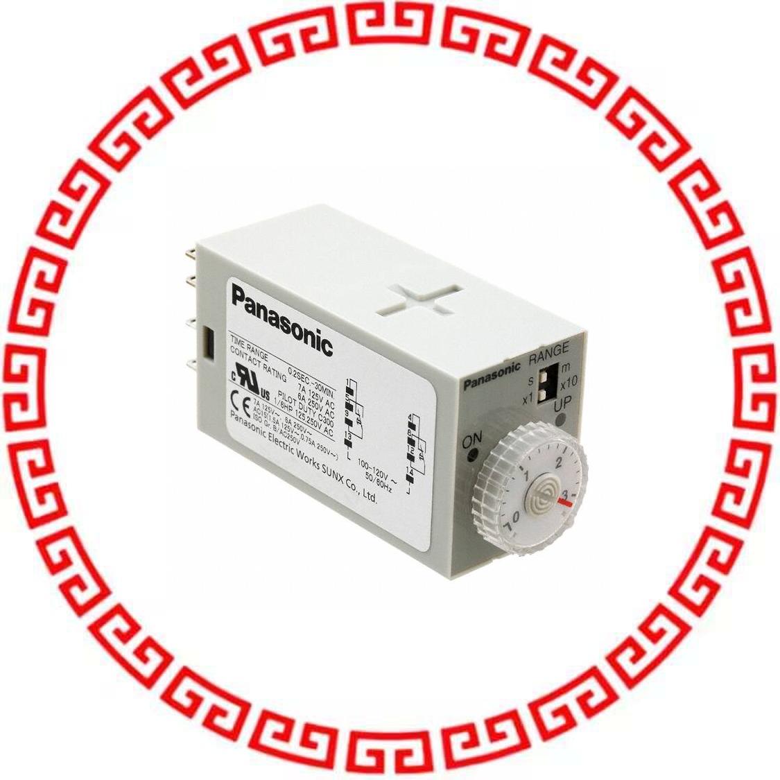 S1DXMA2C30MAC120V RELAY TIME DELAY 30MIN 7A 250V