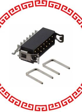 M80-6661442 7+7 DIL MALE SMT HORIZ LOCK