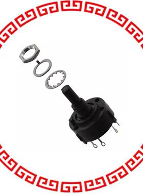 A12505RNZQ SWITCH ROTARY 8POS 2.5A 125V