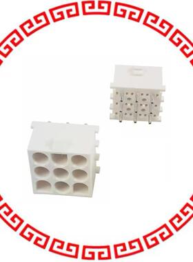 350712-1 CONN HEADER 9POS VERT .250 TIN