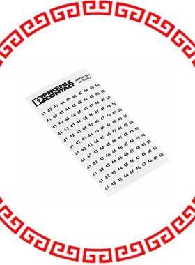 0804183:0041 MARKER CARD FOR 120 TERM BLOCKS