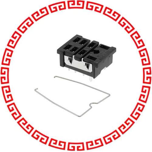 SZX-SLB-08P RELAY SOCKET 8 POS THROUGH HOLE