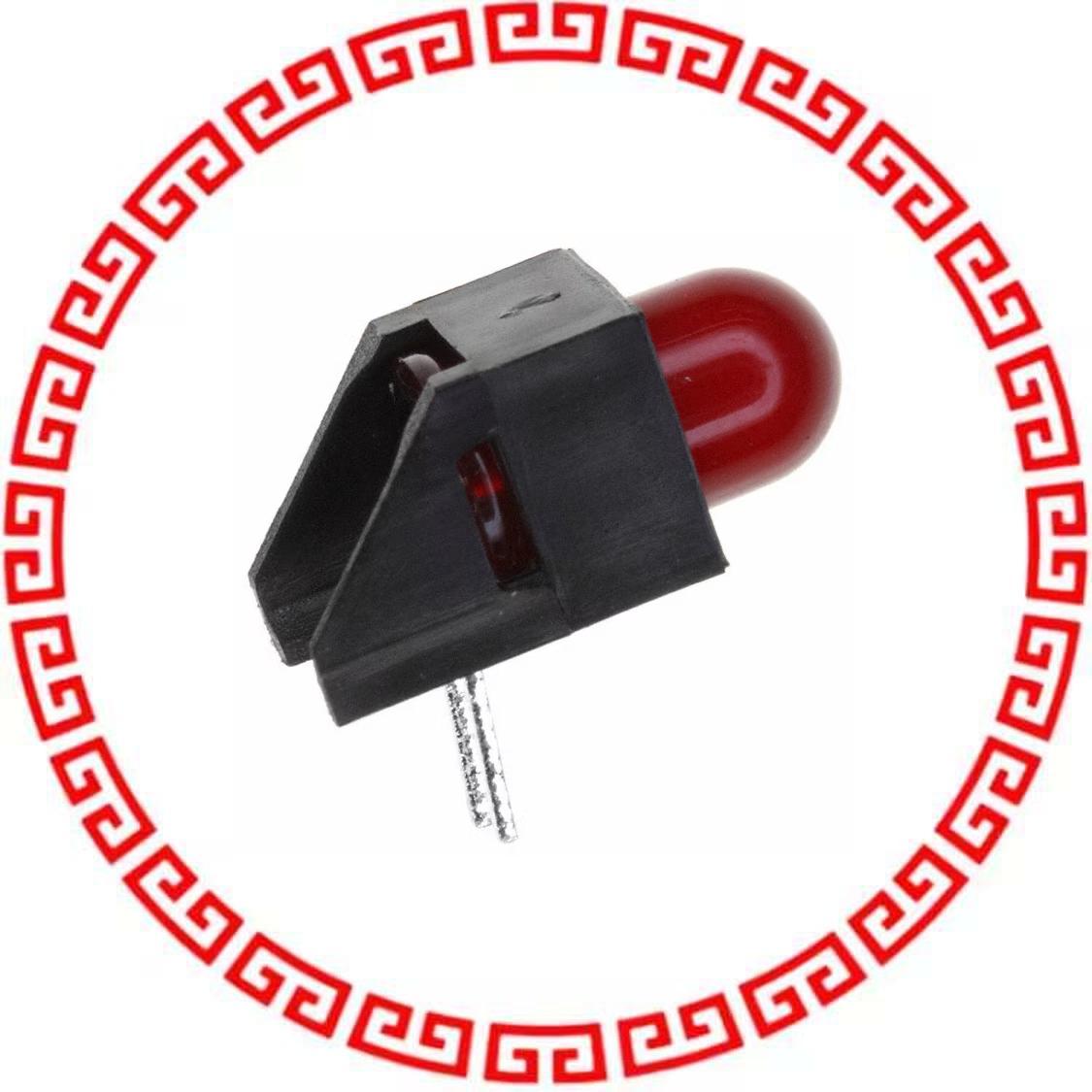 HLMP-3301-F00B2 LED 5MM GAP RED RT ANGLE HOUSING