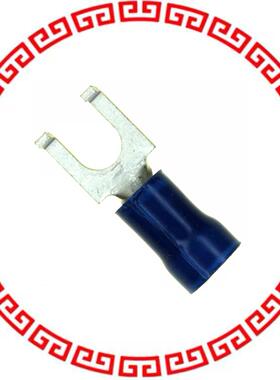 53874-1 CONN SPADE TERM 14-16AWG #8 BLU