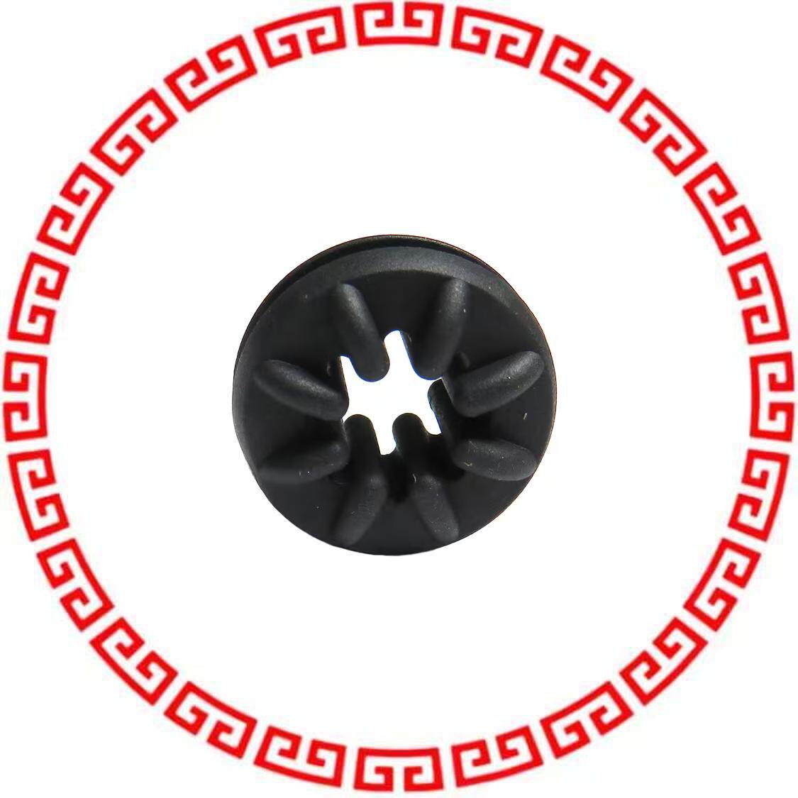 G-411-C8012 SCREW GROMMET THRMPL BLK