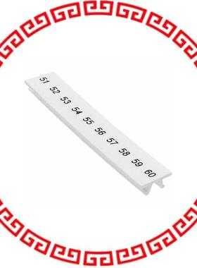 1050017:0051 CONN ACC MARKER STRIP PREPRINT