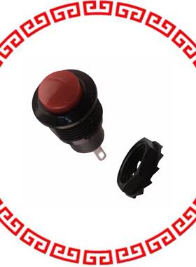 RP3502ARED SWITCH PUSH SPST-NO 3A 120V