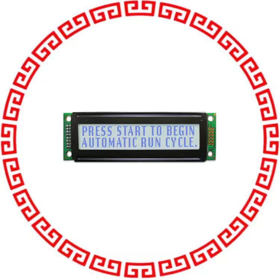 NHD-0220FZ-FSW-GBW-P-33V3 LCD MOD CHAR 2X20 GRY TRANSF STN