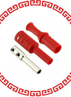 CT3134-2 DIY 4MM SHTH JACK - RED