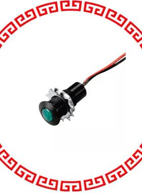 CNX_482_2_GTP_12 PMT INDCTR MS CLR ANDZD ALUM GRN