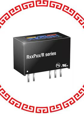 R05P15S/P/R8 DC DC CONVERTER 15V 1W