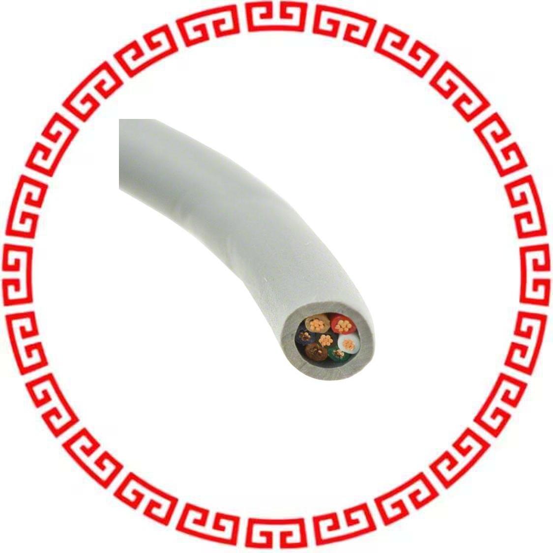 5006C SL005 CABLE 6COND 22AWG SLATE 100'