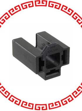 925306-3 CONN MALE TAB HSG 0.312 3POS BLK