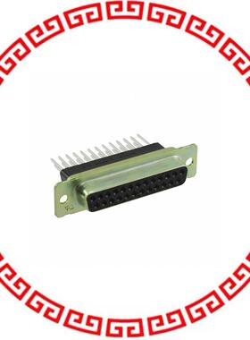 5205738-3 CONN D-SUB RCPT 25POS VERT SLDR