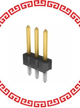 961103-6804-AR CONN HEADER VERT SGL 3POS GOLD