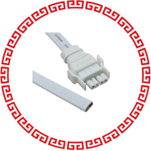 SSL12-P4LP0-M20F01 CABLE 4POS PLUG 1M