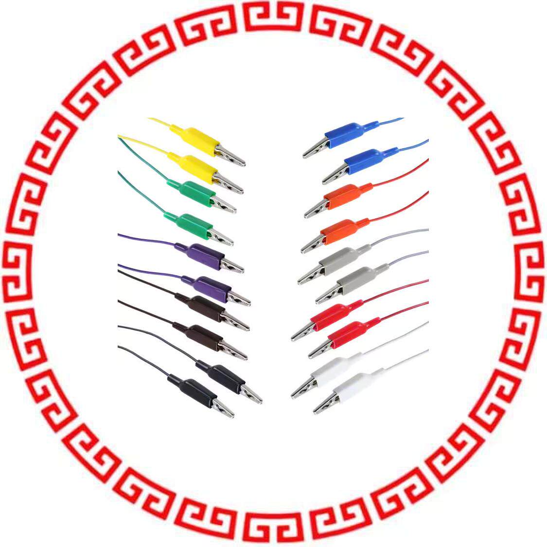 284M-12-S TEST LEAD GATOR TO GATR 12 10PC