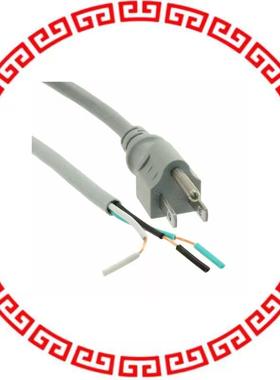 211018-06 CORD 18AWG 3COND GRAY 8' SJT