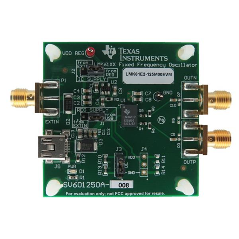 LMK61E2-125M00EVM《Clock & Timer Development Tools LMK61E》
