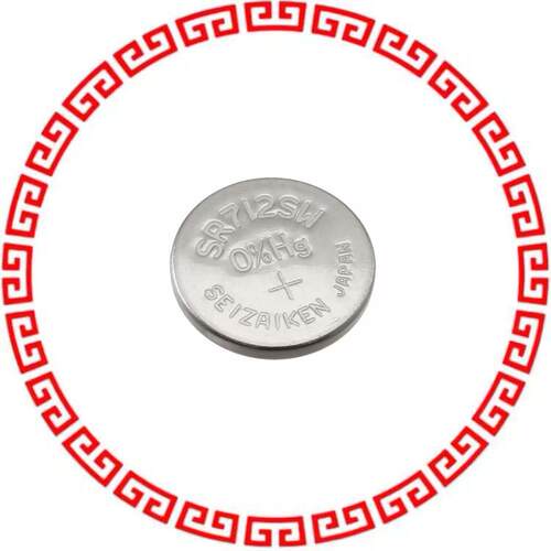 SR712SW BATTERY SLVR OX 1.55V COIN 7.9MM