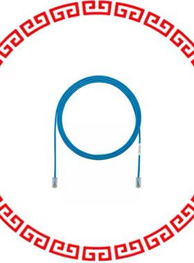 UTP28X15BU CAT 6A 28AWG UTP PATCH CORD, CM/