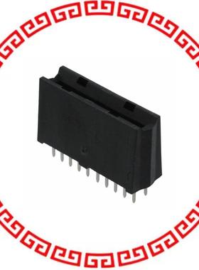 6651170-1 CONN EDGE DUAL FEMALE 4POS 0.508