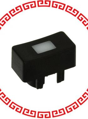 1Q096 CAP TACT RECT BLK/FROST WHT LENS