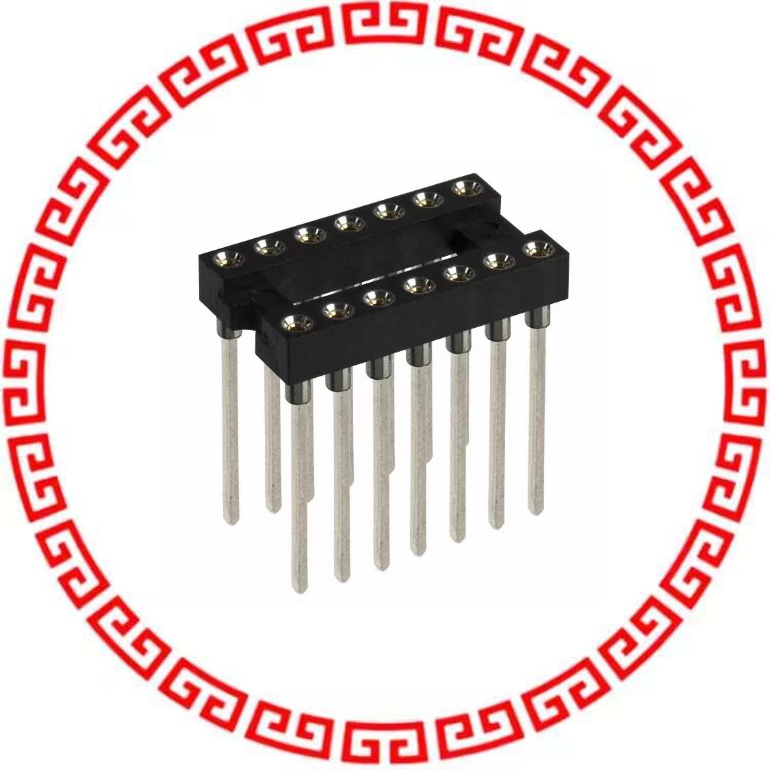 AR 14 HZW/TN CONN IC DIP SOCKET 14POS GOLD 个性定制/设计服务/DIY 其它商品定制 原图主图