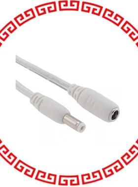 10-01253 CBL M-F 2.5MM 6' 18AWG WHT