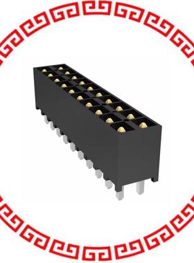 IPT1-110-01-L-D .100 DOUBLE ROW SHROUDED TERMINA